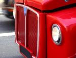 Sightseeing In London With A Red Bus Stock Photo