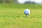 Golf Ball Stock Photo