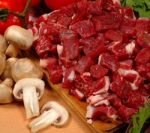 Meat Pieces Stock Photo