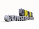 Under Construction Stock Photo