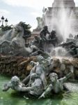 Monument To The Girondins In Place Des Quincones Bordeaux Stock Photo