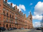 St Pancras Renaissance Hotel Building Stock Photo