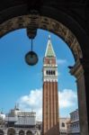 St Mark's Campanile Stock Photo