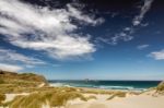 Sandfly Bay Stock Photo