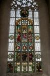 Interior View Of St James Church In Rothenburg Stock Photo