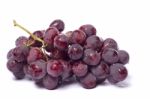 Red Wine Grapes Stock Photo