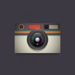 Retro Camera Stock Photo