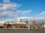 View Of The Historic London Skyline Stock Photo