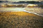 Kings Beach In The Sunshine Coast, Queensland Stock Photo