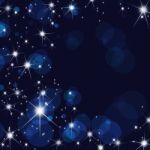 Stars Brust Background Stock Photo