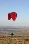 Paraglider Stock Photo