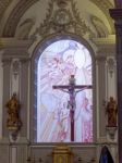 Lagos, Algarve/portugal - March 5 : View Of An Altar In St Marys Stock Photo