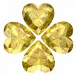 Yellow Sapphire Stock Photo