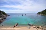 Ao Moung Bay Koh Tao Stock Photo