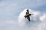 Eurofighter Typhoon Aerial Display At Biggin Hill Airshow Stock Photo