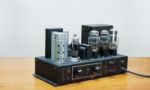 Retro Tube Amplifier 1920 Year Stock Photo