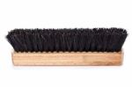 Wooden Shoe Brush Stock Photo