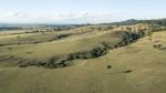 Country Agricultural And Farming Field Stock Photo