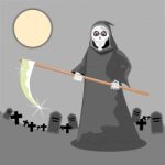 Grim Reaper Stock Photo