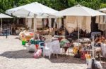 Omodhos, Cyprus/greece - July 25 : Articles For Sale In Omodhos Stock Photo