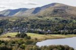 Llanberis, Wales/uk - October 7 : View Over Llanberis In Wales O Stock Photo