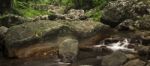 Natural Bridge Creek Stock Photo