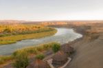 Orange River Namibia And South Africa Border Stock Photo