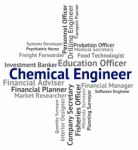 Chemical Engineer Meaning Jobs Career And Employee Stock Photo