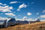 Mt John Observatory Stock Photo