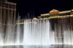 Caesar's Palace Hotel And Casino At Night In Las Vegas Stock Photo