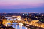 River Arno In Florence Italy Stock Photo