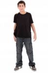 Teenage School Boy Standing Stock Photo