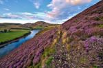 Beautiful Landscape Of Scottish Nature Stock Photo