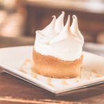 Lemon Meringue Pie Stock Photo