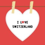 I Love Switzerland5 Stock Photo