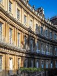 Houses In The Circus In Bath Stock Photo