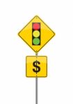 Money Traffic Stock Photo