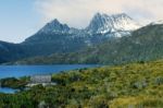 Cradle Mountain In Tasmania Stock Photo