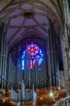 Detail View Of St Stephans Cathedral In Vienna Stock Photo