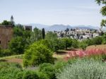 Granada, Andalucia/spain - May 7 : View From The Alhambra Palace Stock Photo