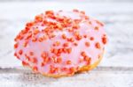 Chocolate Donuts Stock Photo