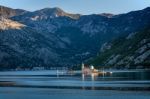 Our Lady Of The Rocks Church In The Bay Of Kotor, Montenegro Stock Photo