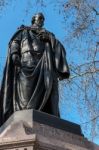 Statue Of Benjamin Disraeli Earl Of Beaconsfield In Parliament S Stock Photo