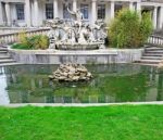 Neptune Fountain Stock Photo