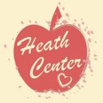 Health Center Means Medical Clinic And Wellness Stock Photo