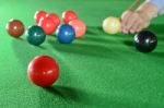 Snooker Stock Photo