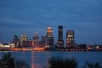 Louisville Kentucky Skyline Stock Photo