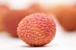 Tasty Lychee Fruit Stock Photo