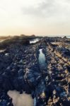 Coastline Area Of Sagres, Portugal Stock Photo