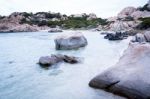 Neapolitan Bay In Caprera Stock Photo